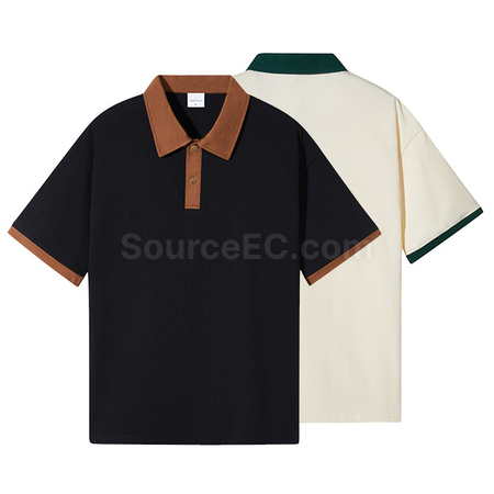 Customization Contrasting Color Summer POLO Shirt Promotional Products