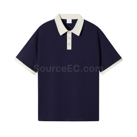 Customization Contrasting Color Summer POLO Shirt Promotional Products