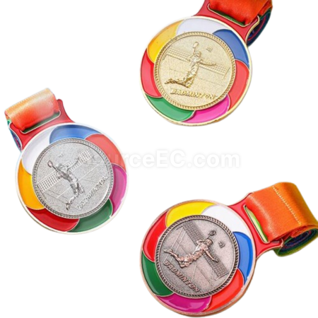 Customization Badminton Metal Medal Promotional Products