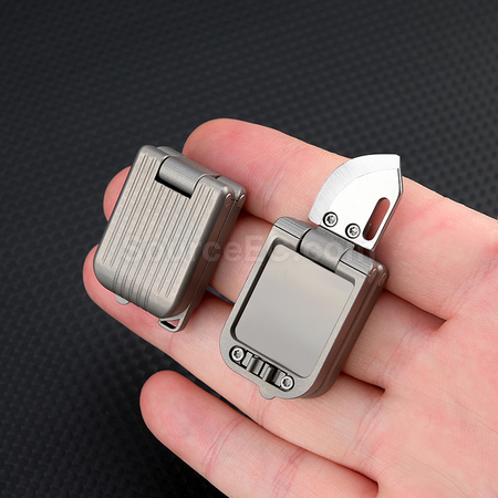 Customization Titanium alloy suitcase mini knife Promotional Products