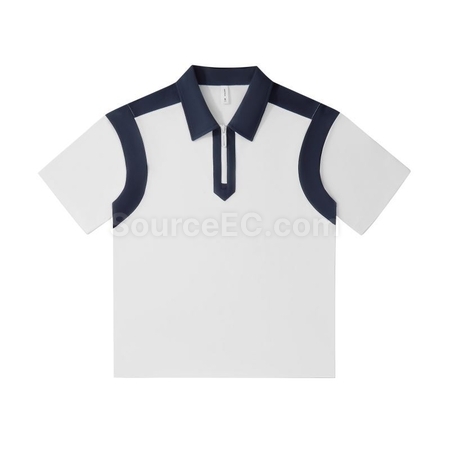 Customization Vintage Patchwork Polo Shirt Promotional Products