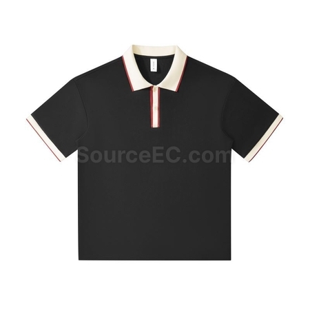 Customization Vintage Patchwork Polo Shirt Promotional Products