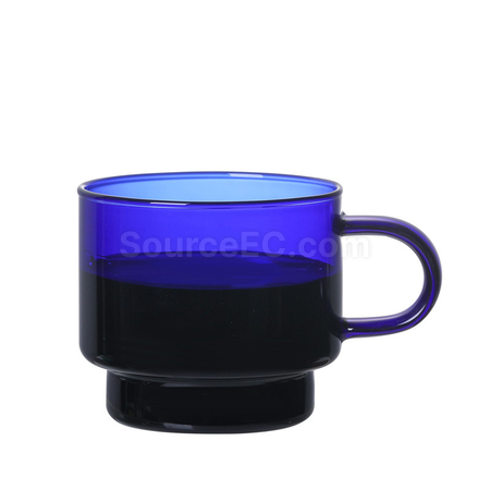 Customization Colored Glass Coffee Cup Promotional Products