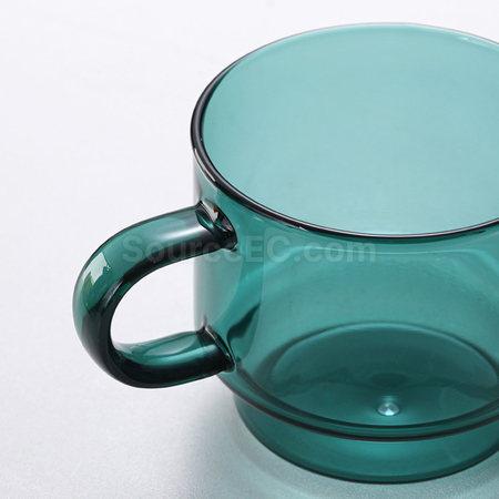 Customization Colored Glass Coffee Cup Promotional Products