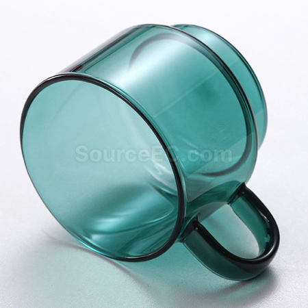 Customization Colored Glass Coffee Cup Promotional Products