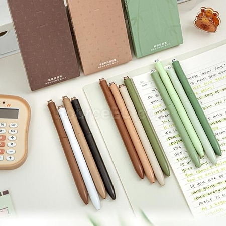 Customization Bear/Capybara Twist and Turn Gel Pen Promotional Products