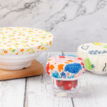 Customization Environmentally friendly beeswax material food storage bowl cover Promotional Products