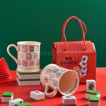 Customization Mahjong Mug Promotional Products