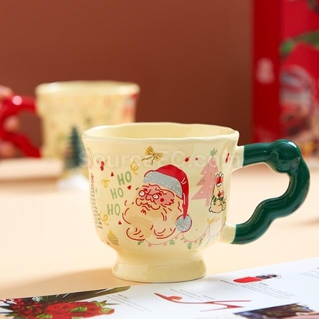 Customization Christmas Cup Creative Ceramic Mug Promotional Products