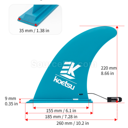 Customization Surfboard fin Promotional Products