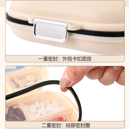 Customization Portable Timing Pill Box Promotional Products