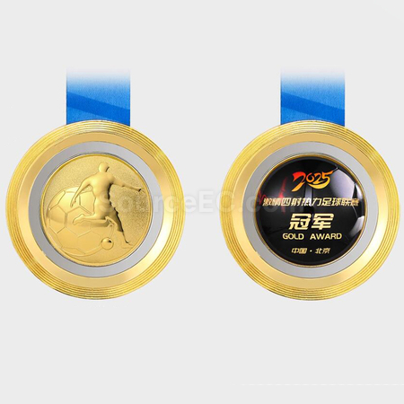 Customization Football Metal Medal Promotional Products