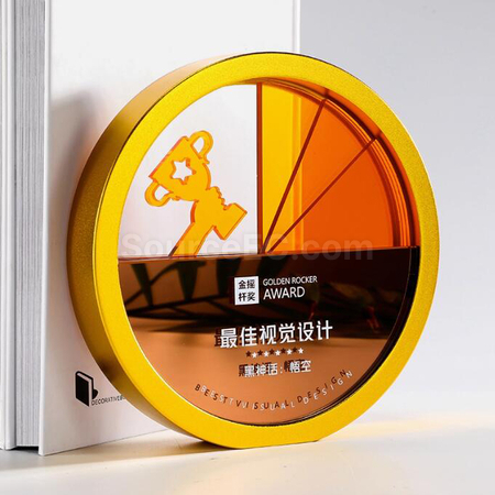 Customization Acrylic Metal Trophy Promotional Products