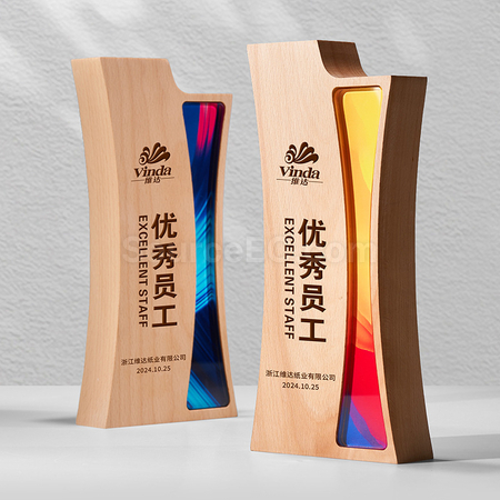 Customization Wooden Trophy Promotional Products