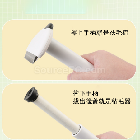 Customization 2-in-1 Pet Hair Removal and Sticky Comb Promotional Products
