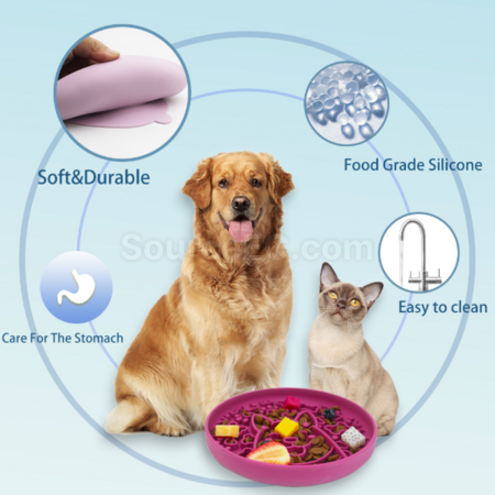 Customization 寵物矽膠慢食碗 Promotional Products