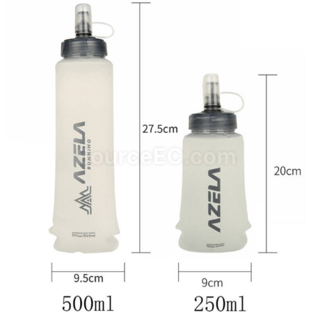 Customization Sports folding soft water bottle Promotional Products