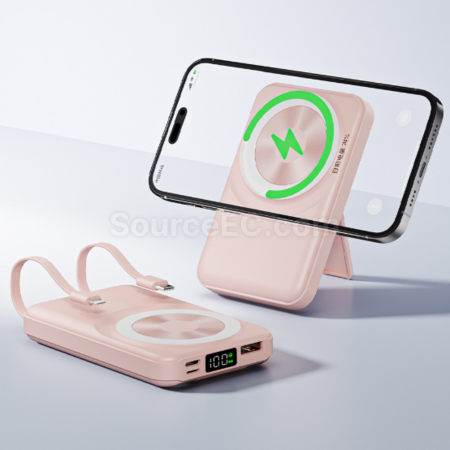 Customization Magnetic charging power bank Promotional Products