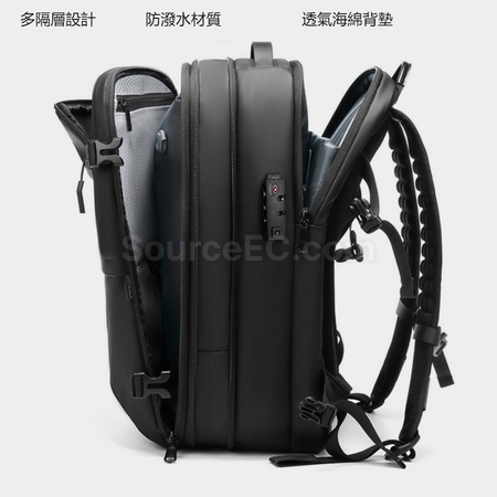 Customization Expandable Wet And Dry Separation Anti-Theft Computer Backpack Promotional Products