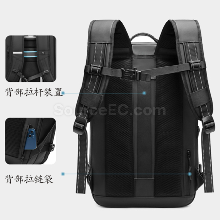 Customization Expandable Wet And Dry Separation Anti-Theft Computer Backpack Promotional Products