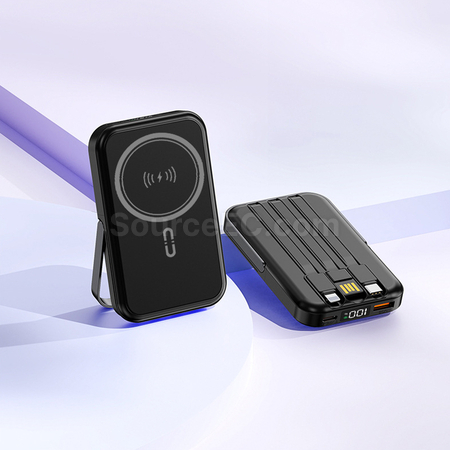Customization 3C Certified Magnetic Wireless Power Bank Promotional Products