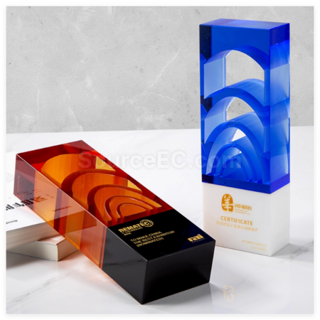 Customization Glass Crystal Trophy Promotional Products