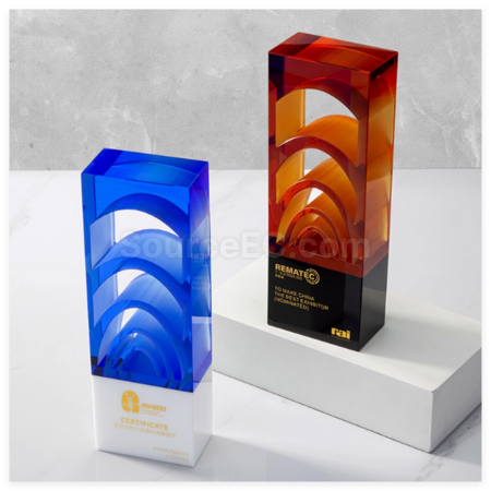Customization Glass Crystal Trophy Promotional Products