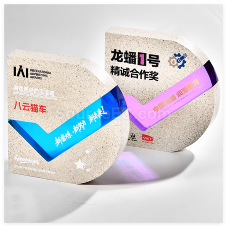Customization Marble Crystal Trophy Promotional Products