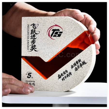 Customization Marble Crystal Trophy Promotional Products