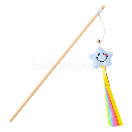 Customization Customized Solid Wood Cat Teaser Promotional Products