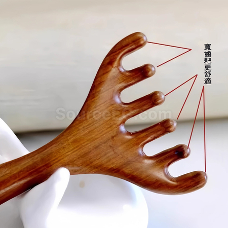 Customization Wooden Massager Comb Promotional Products