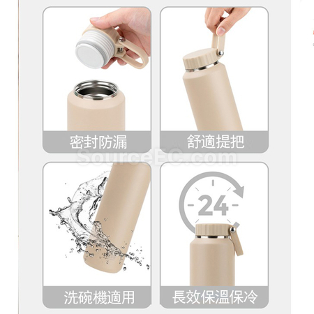 Customization High-Value Easy-Pull Design Large-Capacity Handle Sports Water Bottle Promotional Products