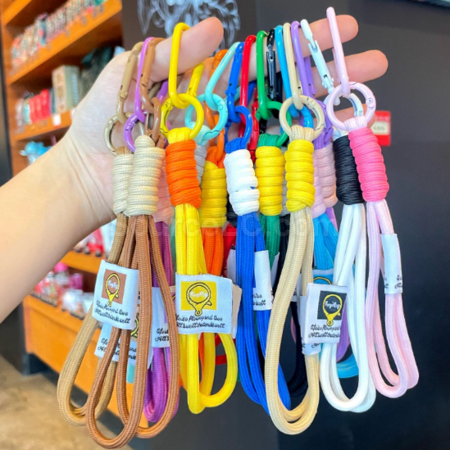 Customization Weaving rope lanyard keychain Promotional Products