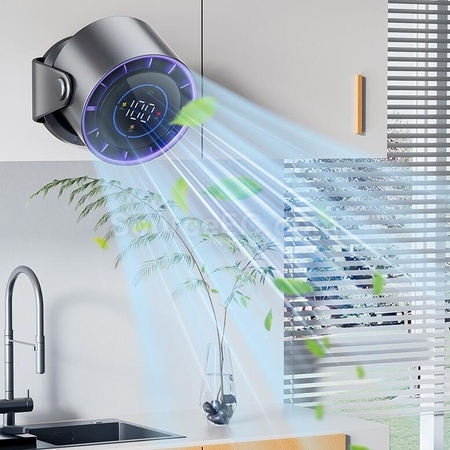 Customization Desktop Shaking Digital Display Fan Promotional Products