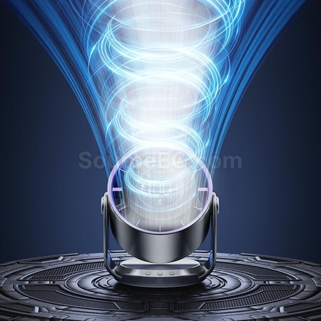 Customization Desktop Shaking Digital Display Fan Promotional Products