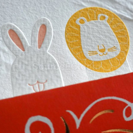 Customization DIY Cotton Paper Bookmark Promotional Products
