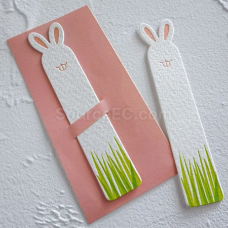 Customization DIY Cotton Paper Bookmark Promotional Products