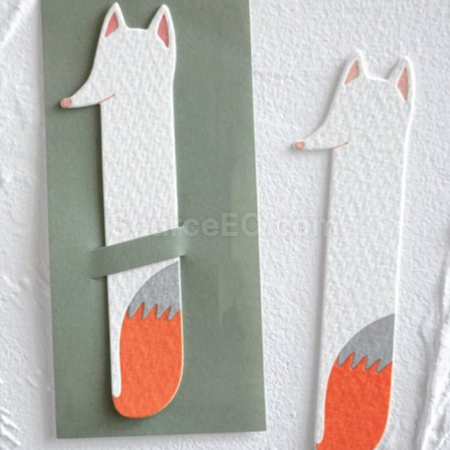 Customization DIY Cotton Paper Bookmark Promotional Products