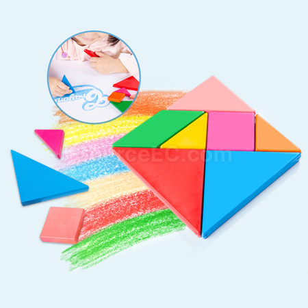 Customization Tangram Crayon Promotional Products