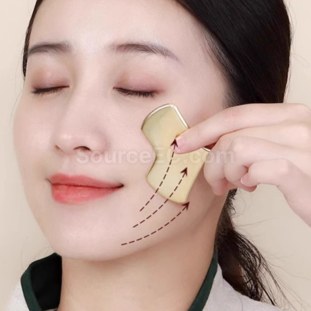 Customization 304 Stainless Steel Metal Toothed Scraping Board Promotional Products