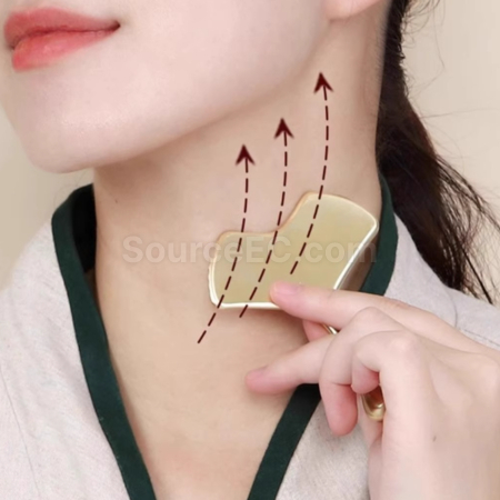 Customization 304 Stainless Steel Metal Toothed Scraping Board Promotional Products