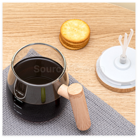 Customization Glass Stirring Coffee Cup Promotional Products