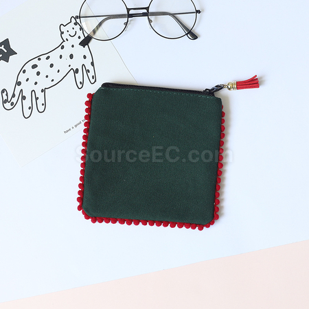 Customization Canvas Coin Purse Promotional Products