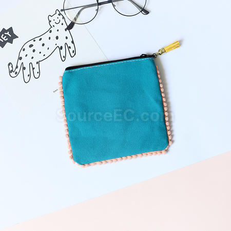 Customization Canvas Coin Purse Promotional Products