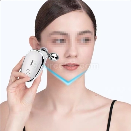 Customization High-Frequency Vibration Electric Double-Ball Facial Lifting Beauty Instrument Promotional Products