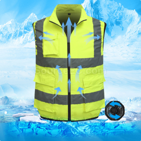 Customization Outdoor Reflective Air Conditioning Vest Promotional Products