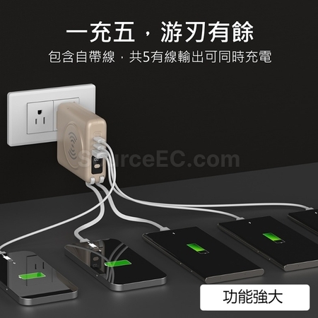 Customization 30W Multi-Function 3-in-1 Mobile Power Bank(BSMI certificate) Promotional Products