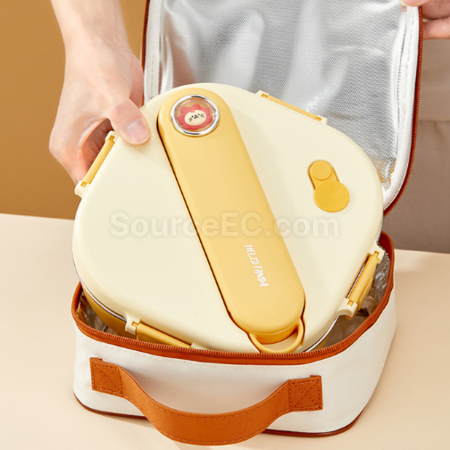 Customization 304 square insulated compartment lunch box Promotional Products