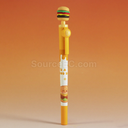 Customization Hamburger and fries rotating quick-drying pen Promotional Products