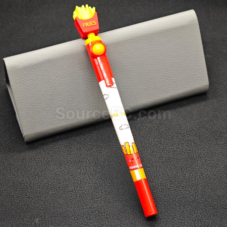 Customization Hamburger and fries rotating quick-drying pen Promotional Products